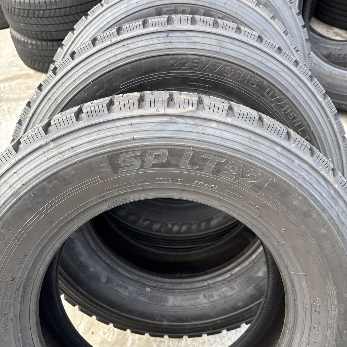 225/70R16 117/115N LT DUNLOP SP LT22 オールシーズン　ダンロップ　LT 2022年国産　未使用品　4本セット_画像8