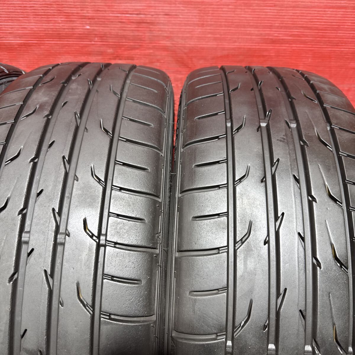 スバル STI 純正ホイール　18インチ　7.5J 114.4-5穴　+55 225/45R18（91W）DUNLOP DIREZZA DZ102 2022年製　バリ山　4本セット_画像8