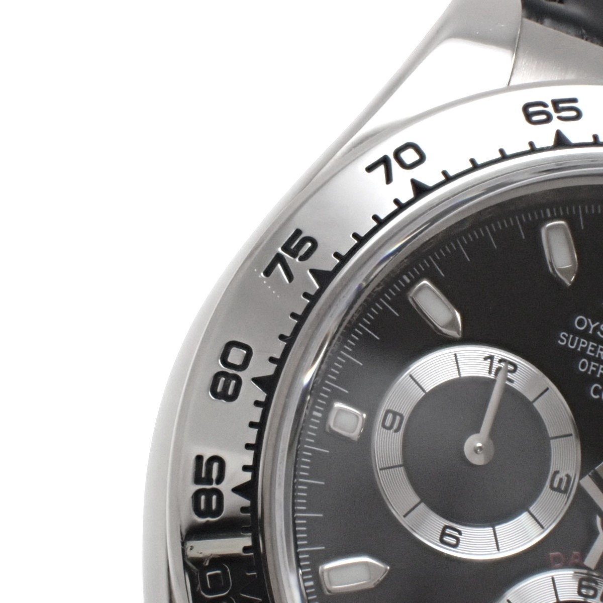 【保証書付】ロレックス 116519 デイトナ WG/革 ランダム番 自動巻き 腕時計 2016年3月購入 ブラック メンズ 40802144876【アラモード】_画像5