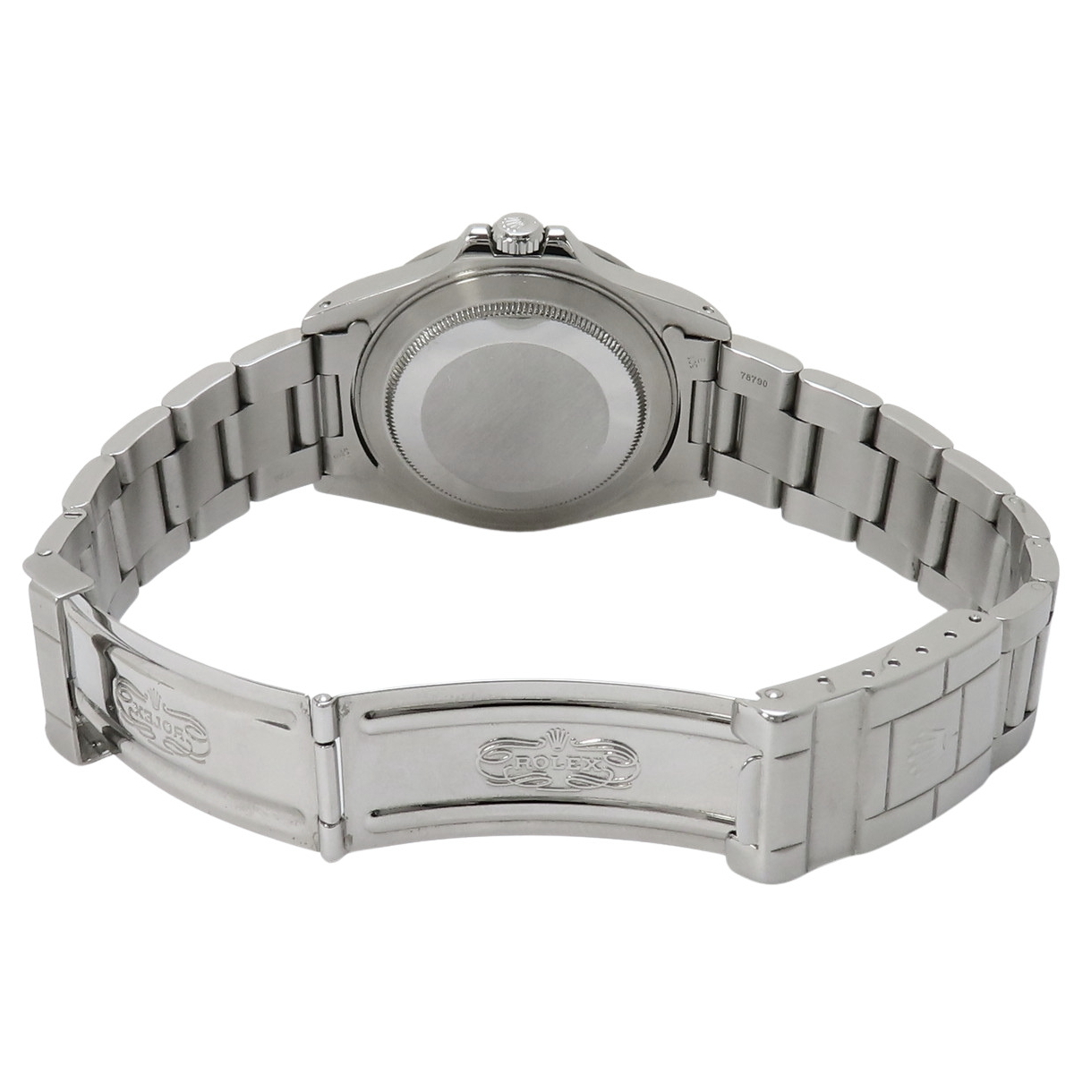 【保証書付】ロレックス 16570 エクスプローラー2 SS U番 自動巻き 腕時計 1999年 ホワイト メンズ 40802152415【アラモード】_画像5