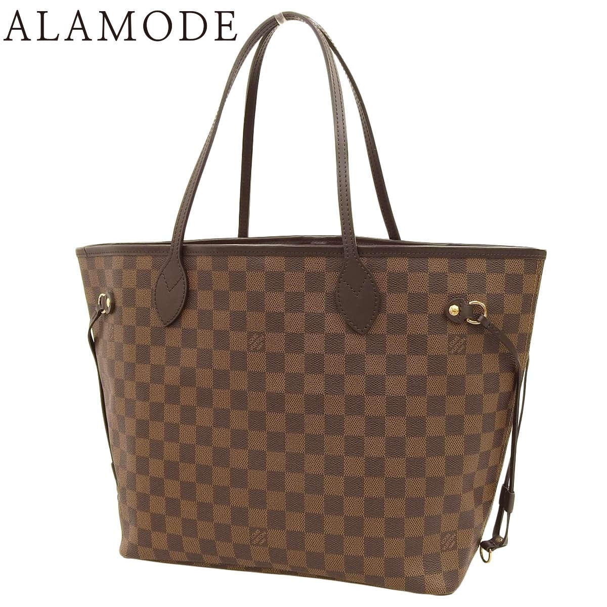 LOUIS VUITTON( Louis * Vuitton ) Damier *ebenneva- полный MM большая сумка s Lee zN40599 40802159974[ a la mode ]