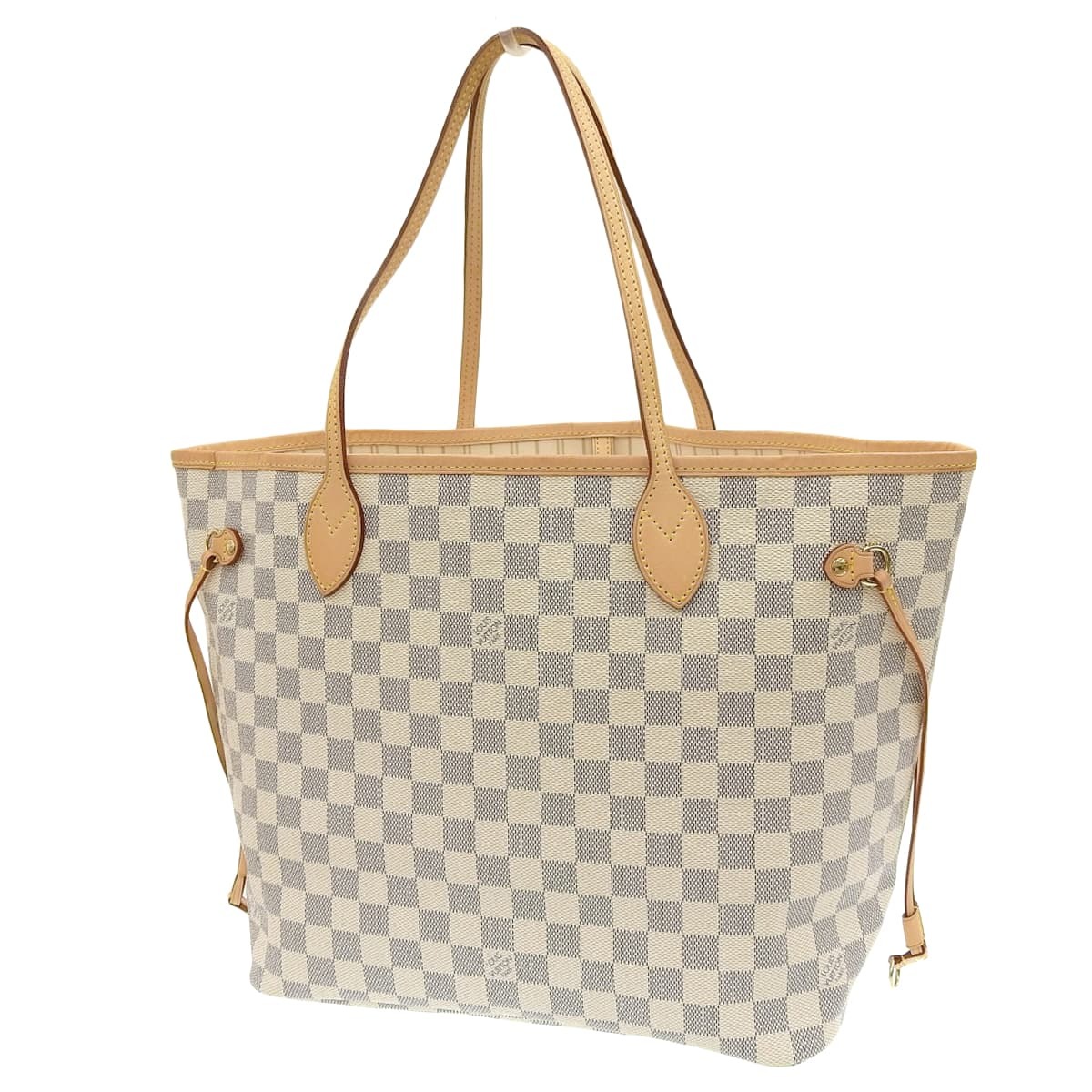 LOUIS VUITTON( Louis * Vuitton ) Damier * azur neva- полный MM rose бежевый слоновая кость N40604 40802158684[ a la mode ]