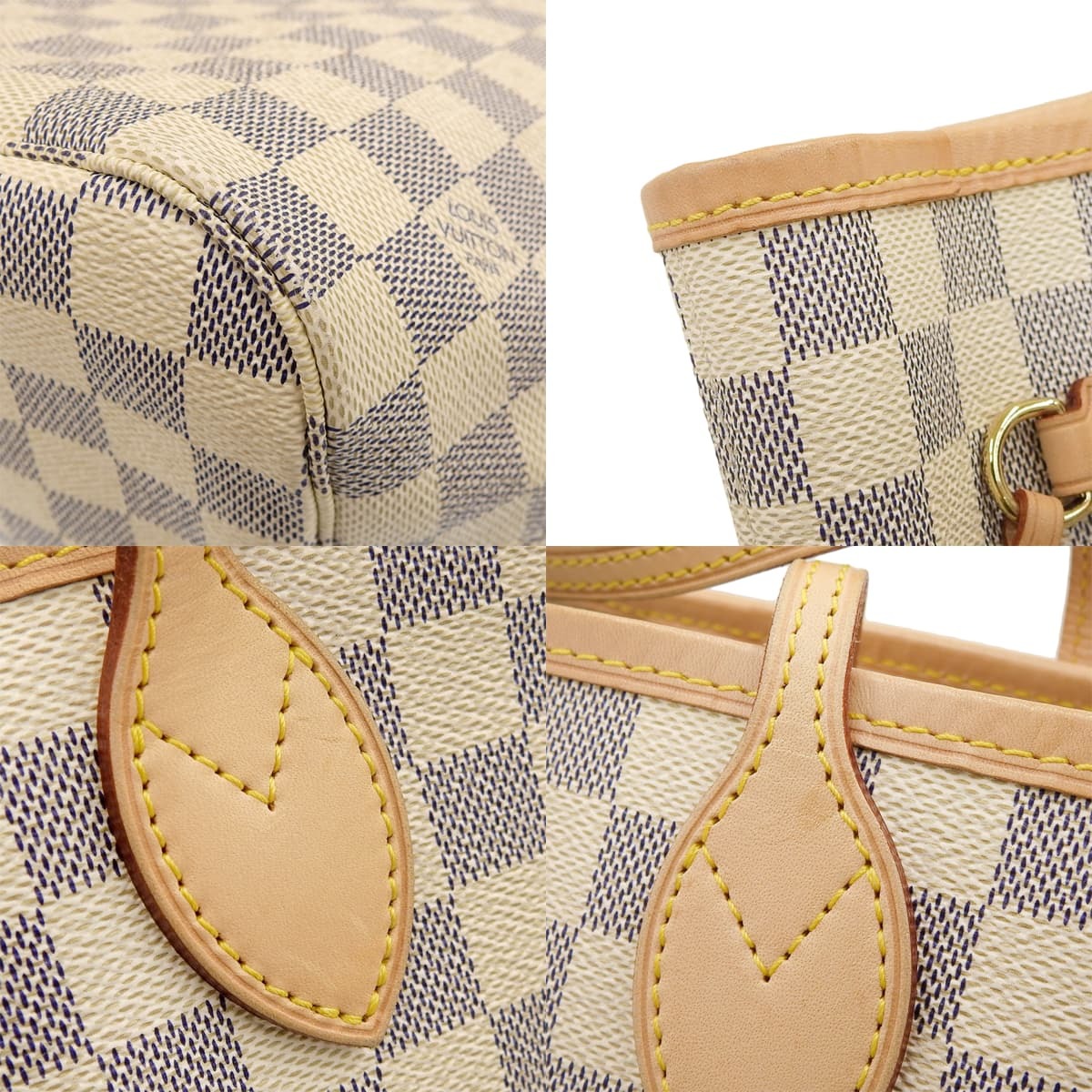 LOUIS VUITTON( Louis * Vuitton ) Damier * azur neva- полный MM rose бежевый слоновая кость N40604 40802158684[ a la mode ]