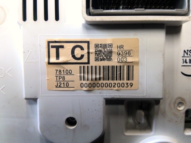  Acty EBD-HA8 спидометр SDX AT 78100-TP8-J210