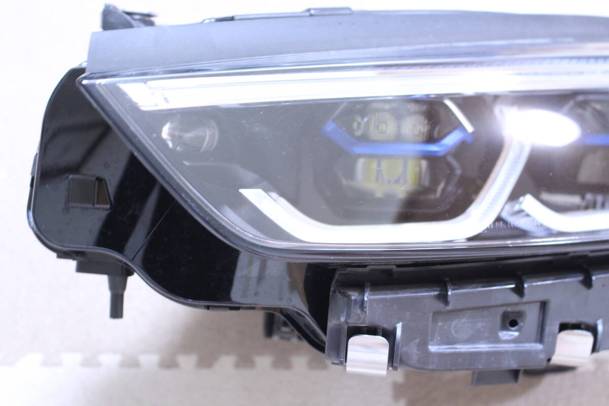 BMW 8シリーズ G14 G15 G16 左ヘッドライト レーザーライト 63115A41035 純正 中古 傷あり_画像2