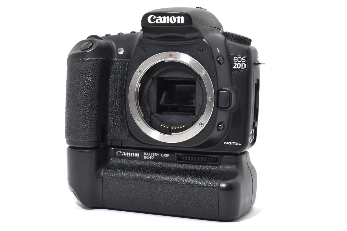 #2518 ★通電良好★キャノン CANON EOS 20D ボディ デジタル一眼レフ カメラ★_画像2