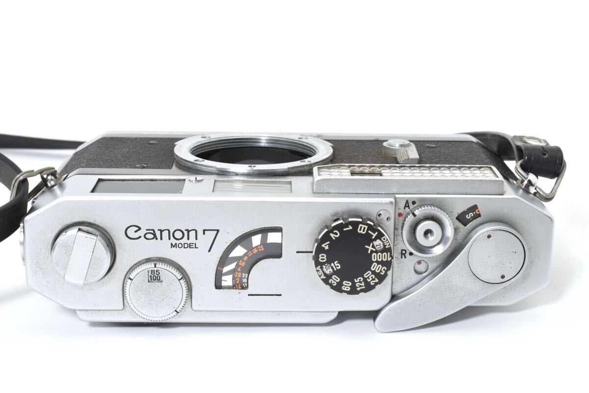 #2538★良品★キャノン CANON モデル7 MODEL7 ボディ レンジファインダー フィルムカメラ ★_画像7