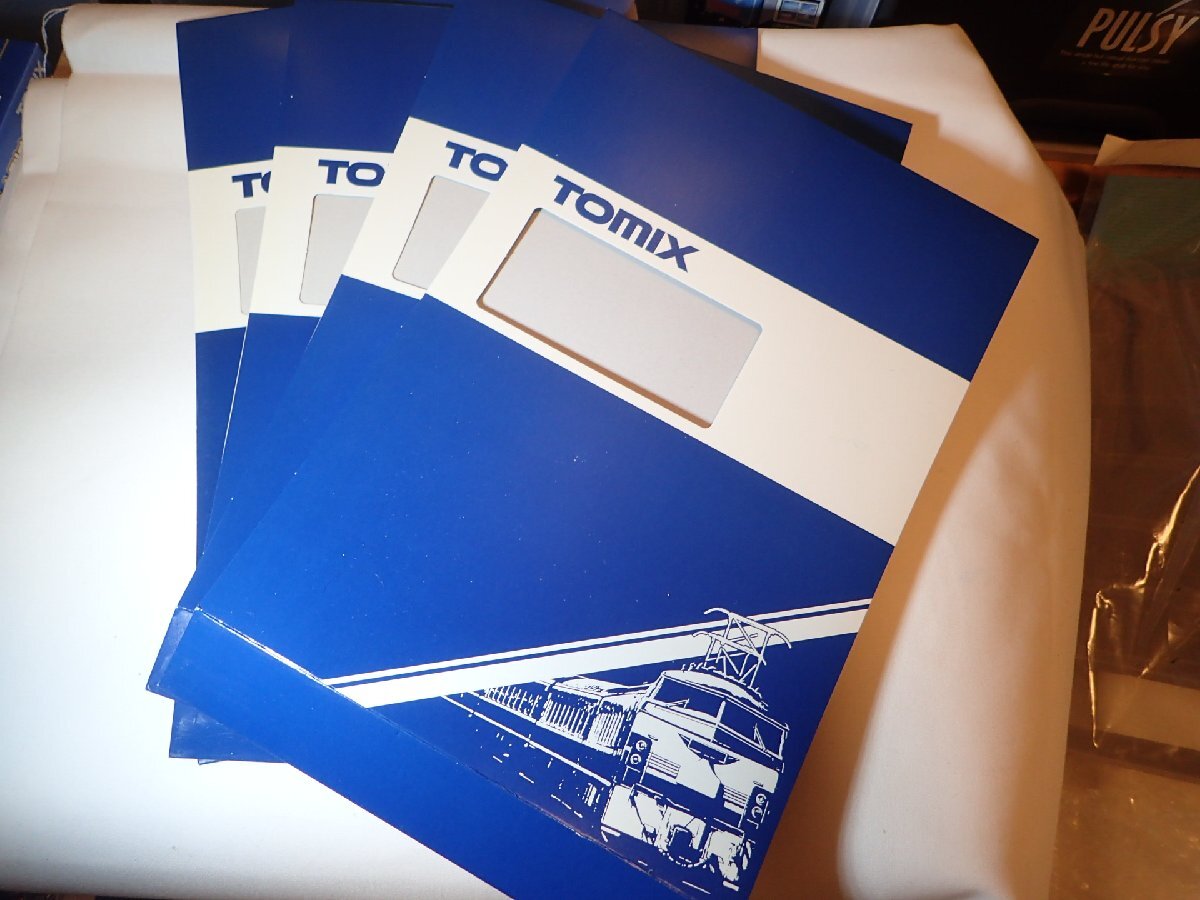 TOMIX 車両ケース外箱 4枚 現行品 Nゲージ その他_画像1