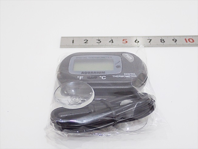 [ включая доставку ] цифровой указатель температуры воды 3 шт батарейка есть датчик температуры новый товар быстрое решение золотая рыбка * шримс *me Dakar * Guppy аквариум. температура воды управление .