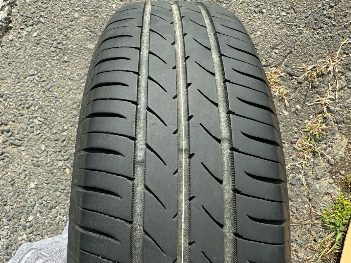 ノート/NOTE E12 後期:純正 アルミホイール PCD100 14×5.5J、インセット40 タイヤ トーヨー nano energy3 185/70R14 2021年製 8分山_画像9