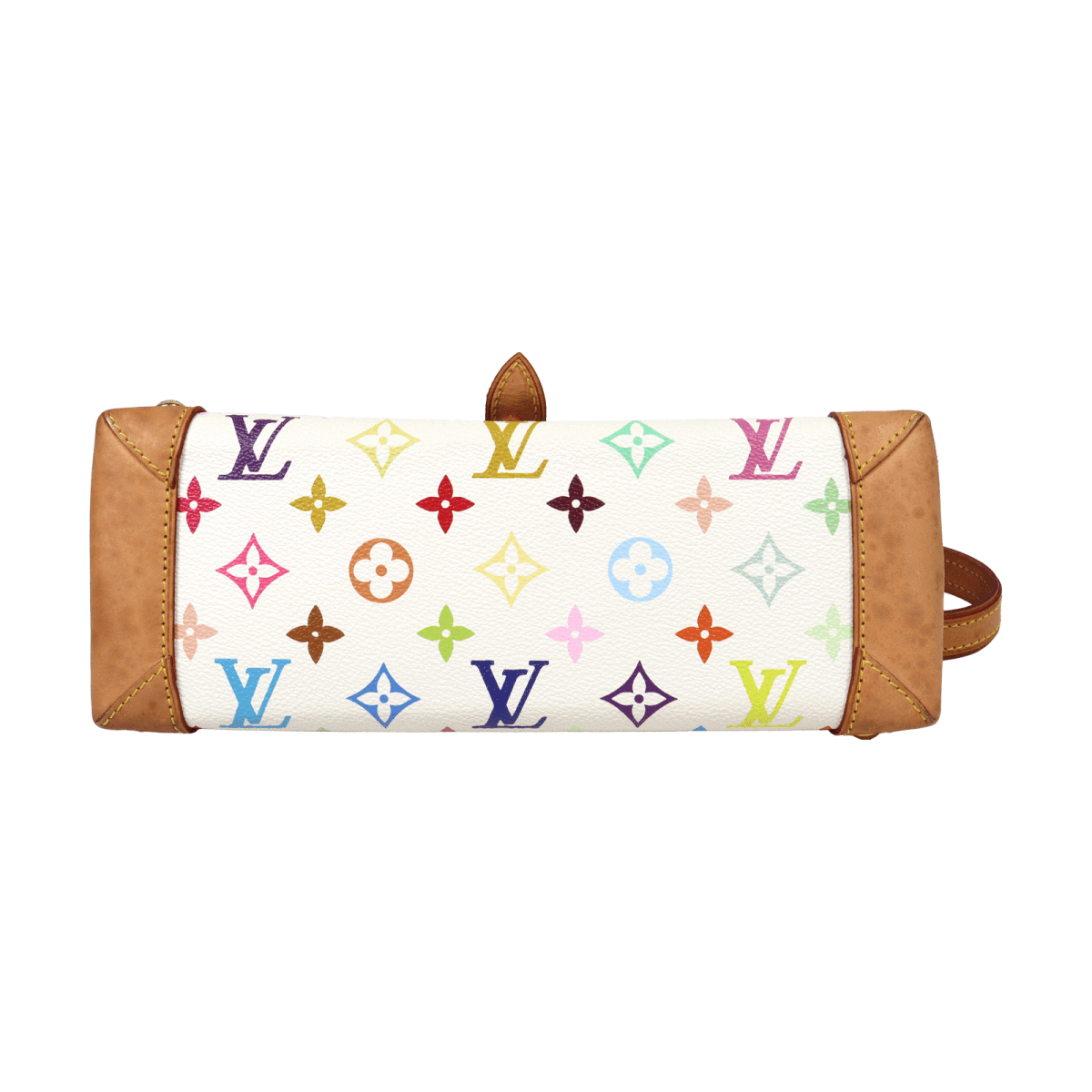 Louis Vuitton エライザ ワンショルダーバッグ M40098 モノグラム・マルチカラー ブロン アイボリー ハンドバッグ ゴールド金具_画像4