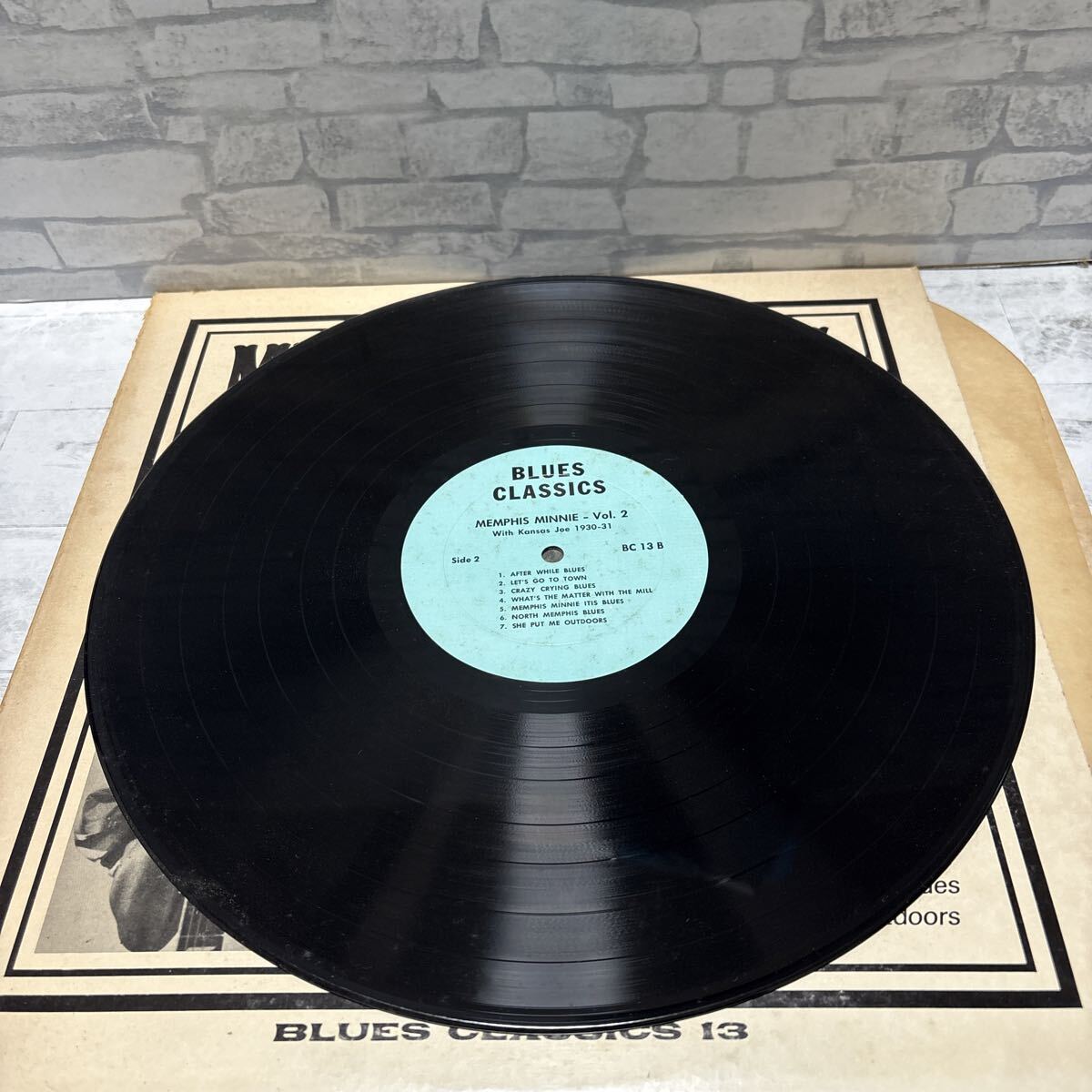 Memphis Minnie Vol. 2 (Early Recordings With Kansas Joe McCoy【LP】 US盤_画像3