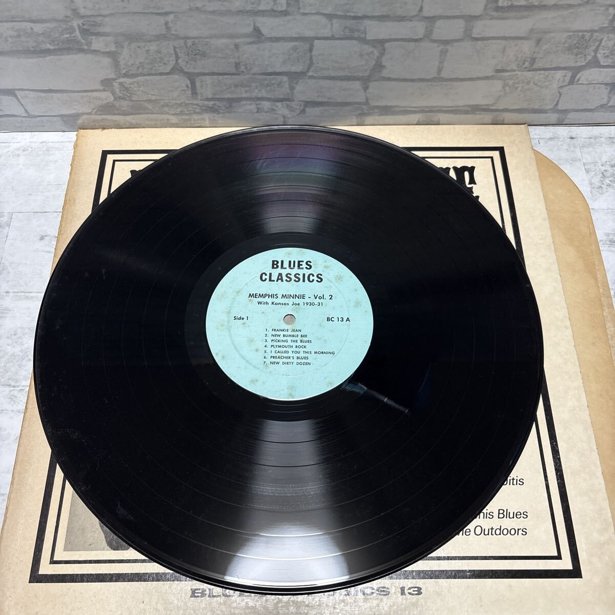 Memphis Minnie Vol. 2 (Early Recordings With Kansas Joe McCoy【LP】 US盤_画像4