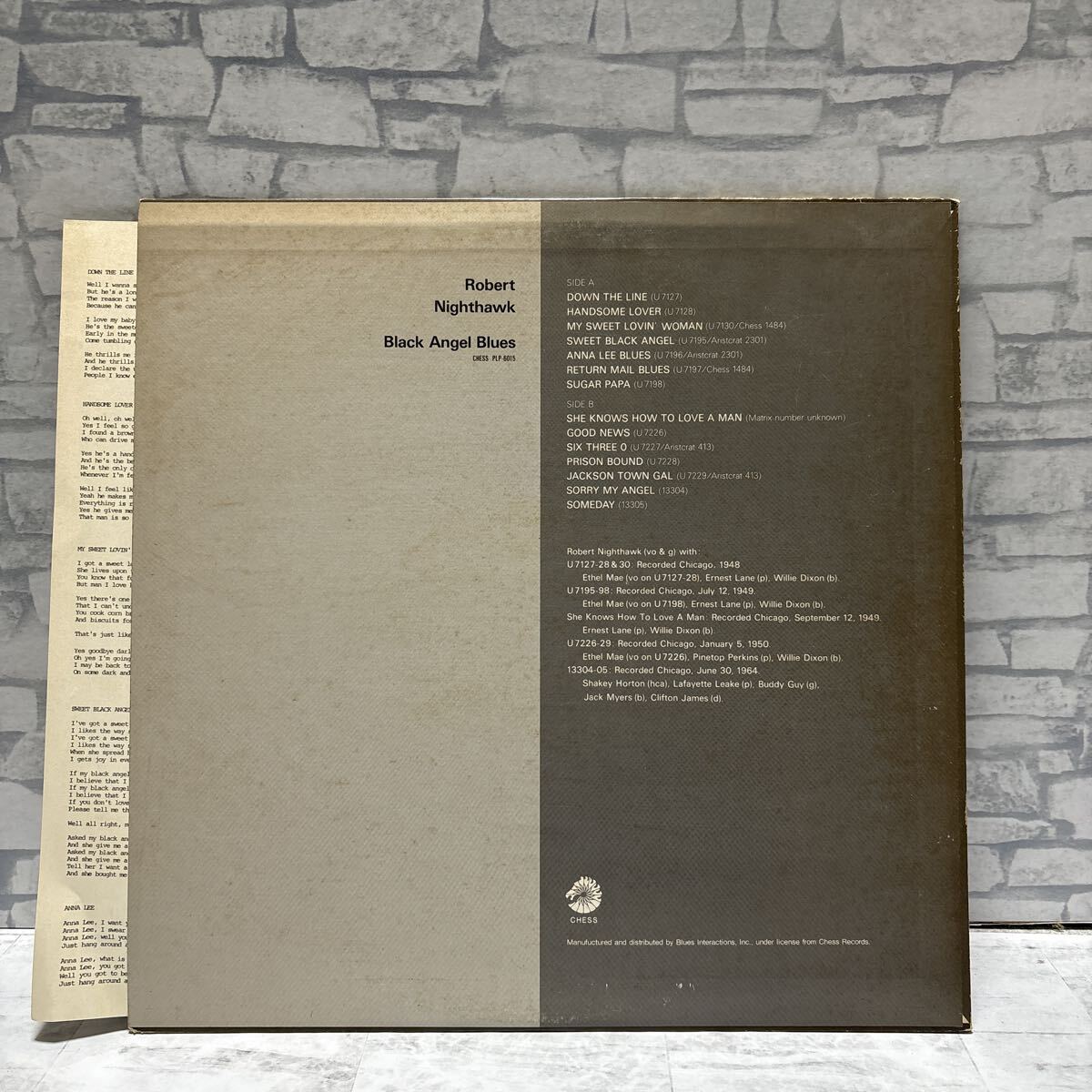 Robert Nighthawk Black Angel Blues【LP】_画像2