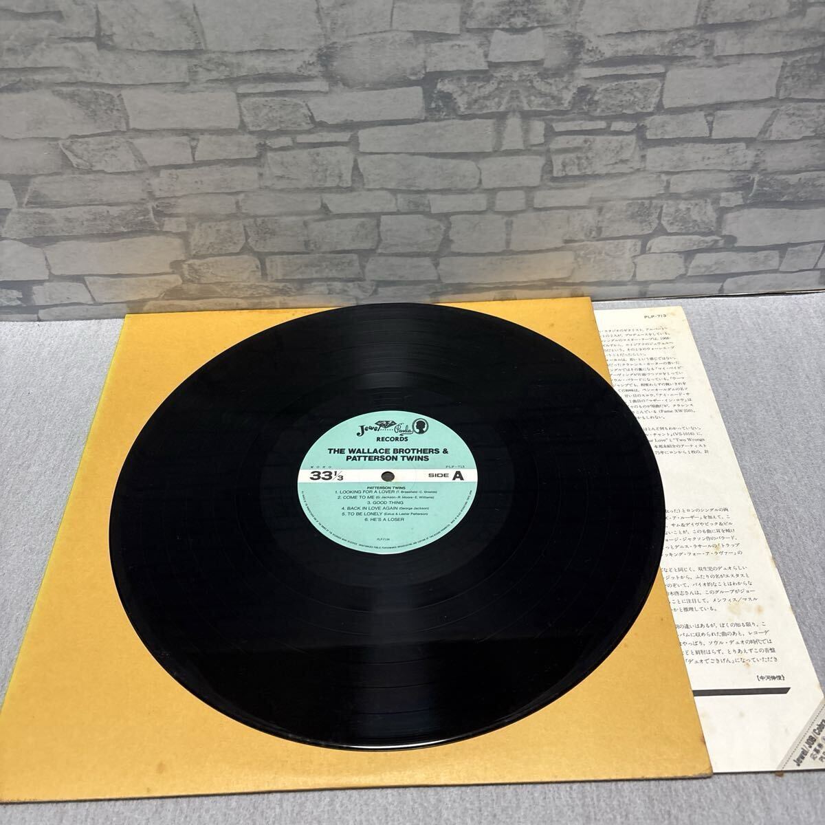 The Wallace Brothers & Patterson Twins The Wallace Brothers & Patterson Twins【LP】 US盤_画像4