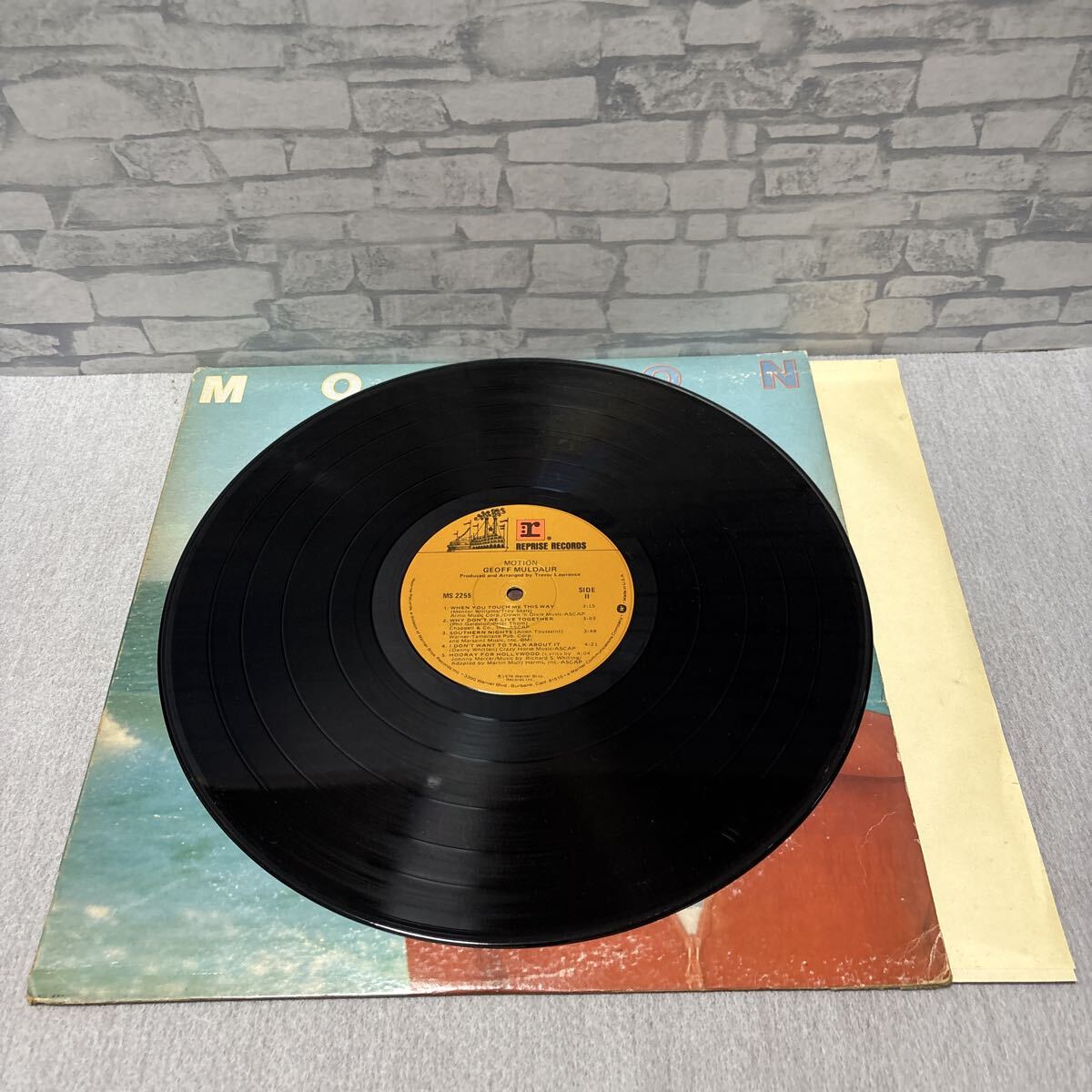 Geoff Muldaur Motion【LP】US盤_画像4