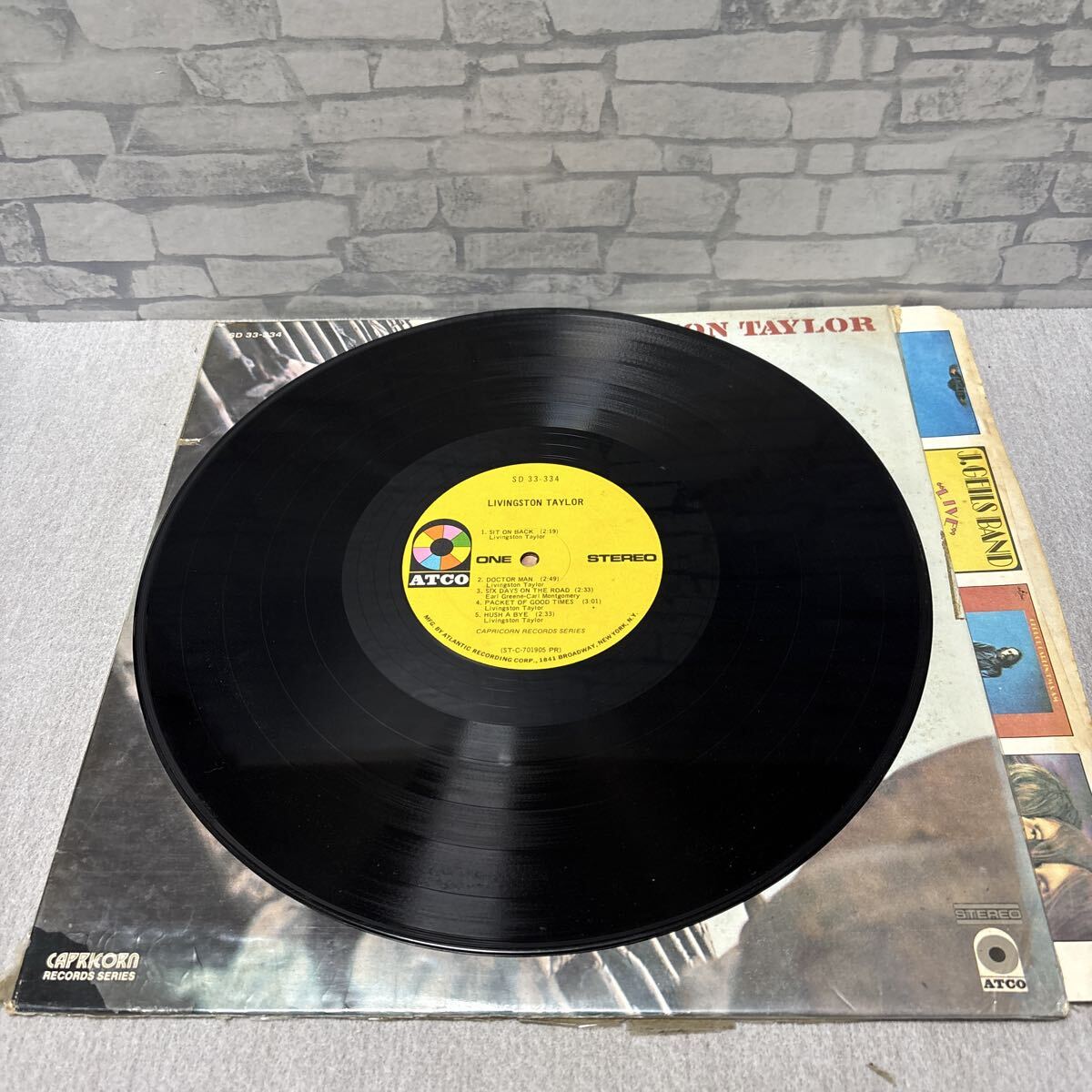 Livingston Taylor Livingston Taylor【LP】US盤_画像3