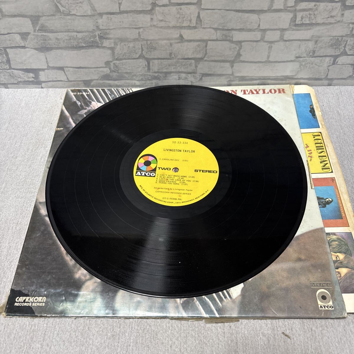 Livingston Taylor Livingston Taylor【LP】US盤_画像4