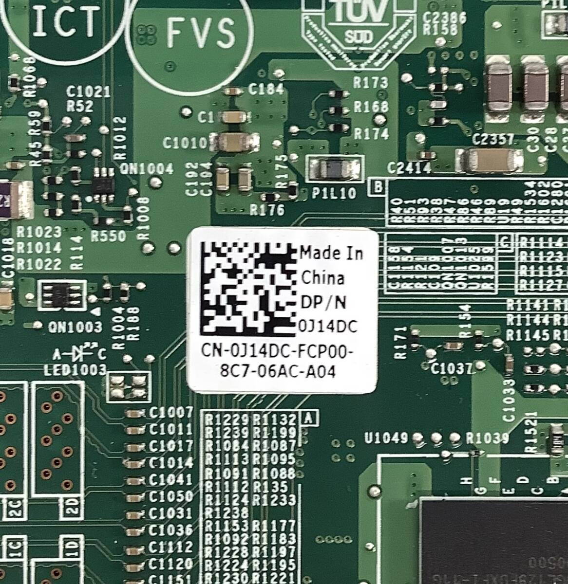 K71110189 Dell 0J14DC Perc H730P 12GB/S Mini SAS Raid controller カード 1点【現状お渡し品】_画像4