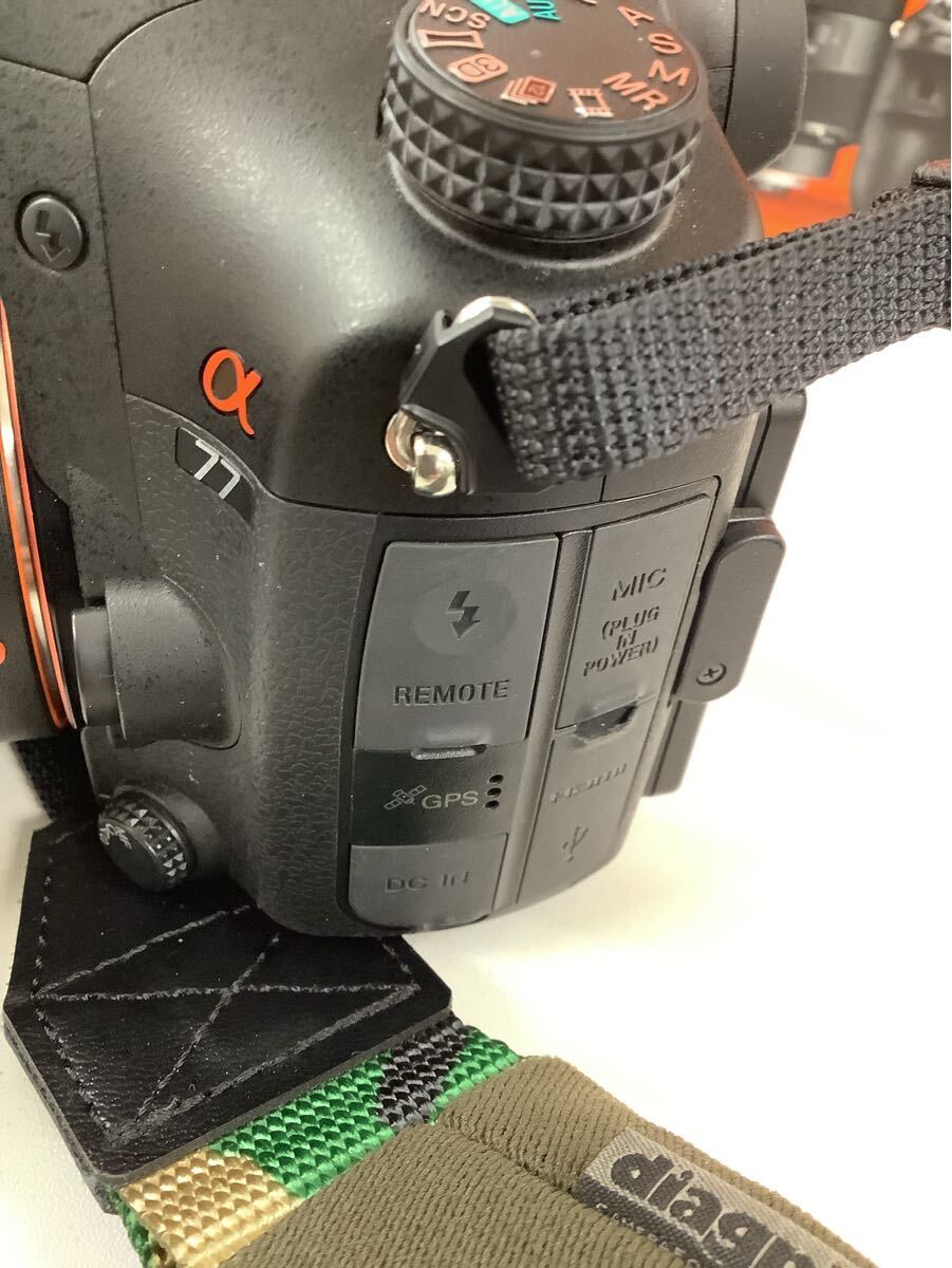NO921 ソニー デジタル一眼レフ デジタル一眼レフカメラ　α77 良品_画像6