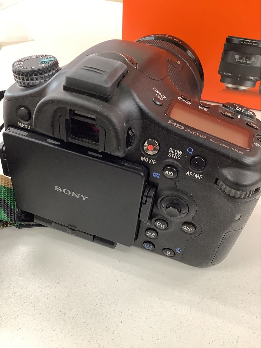 NO921 ソニー デジタル一眼レフ デジタル一眼レフカメラ　α77 良品_画像8