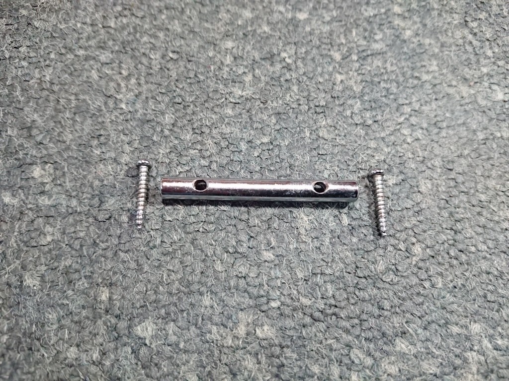 1990年代製 Floyd Rose R2 Lock Nut & テンションバー Chrome Made in Germany フロイドローズ ロックナット クローム 表留め ドイツ製_画像10