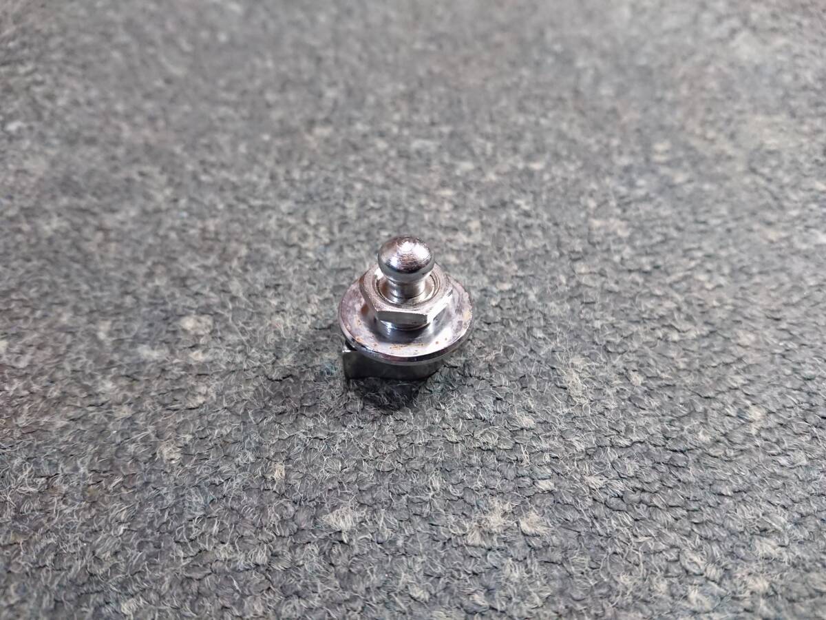 Schaller ストラップロック クローム 1個 Made in W.Germany　シャーラー 西ドイツ製_画像1