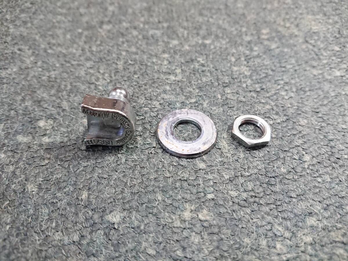 Schaller ストラップロック クローム 1個 Made in W.Germany　シャーラー 西ドイツ製_画像4