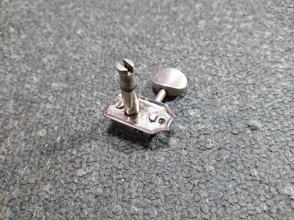 1990年代製 GOTOH SD91-05M-L6 Nickel “SCHECTER DELUXE”刻印　クルーソンタイプ ペグ　Made in Japan　ゴトー ニッケル 日本製 SCHECTER_画像10