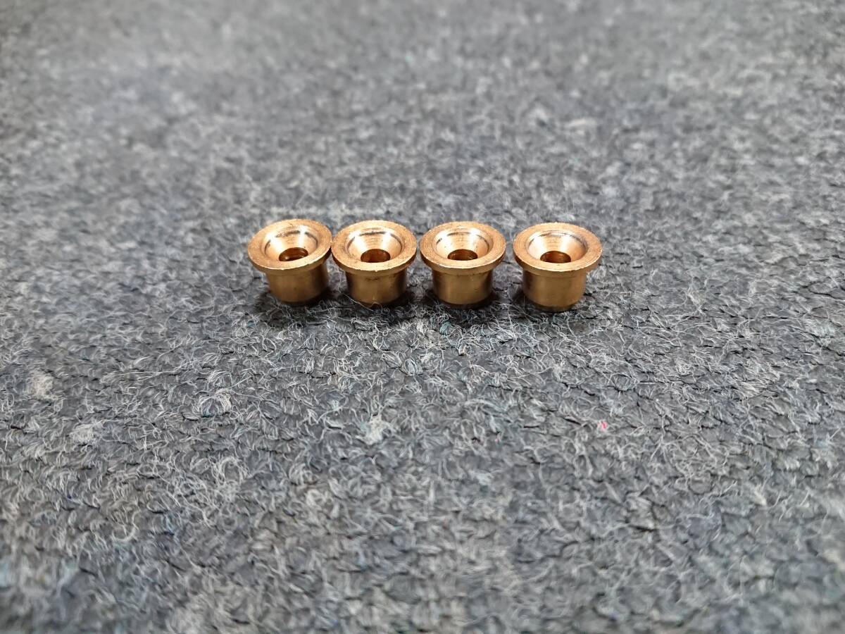 1989年製 FERNANDES FST-125 用 ネックジョイント パーツ　ゴールド　ビス4本付き_画像2