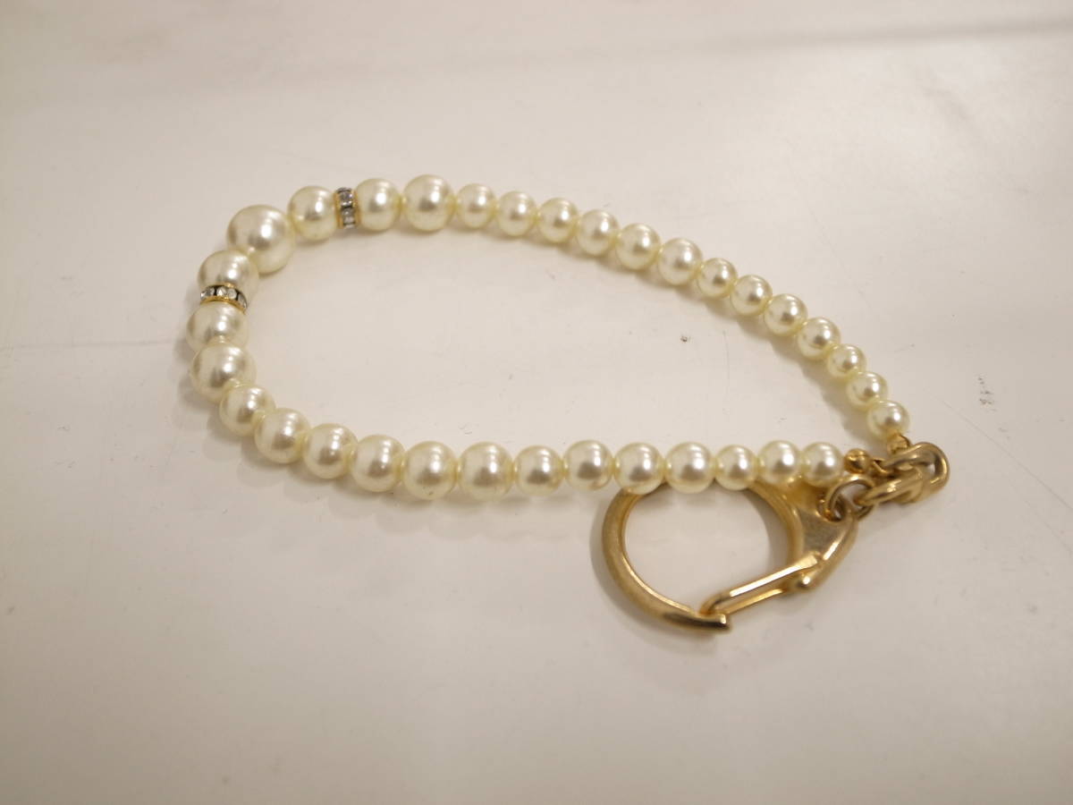 当時物　超希少　パールキーホルダー　旧車　ラブ灯 暴走族 チンチラ　水中花　シャンデリア　クレタク　昭和　レトロ_画像3