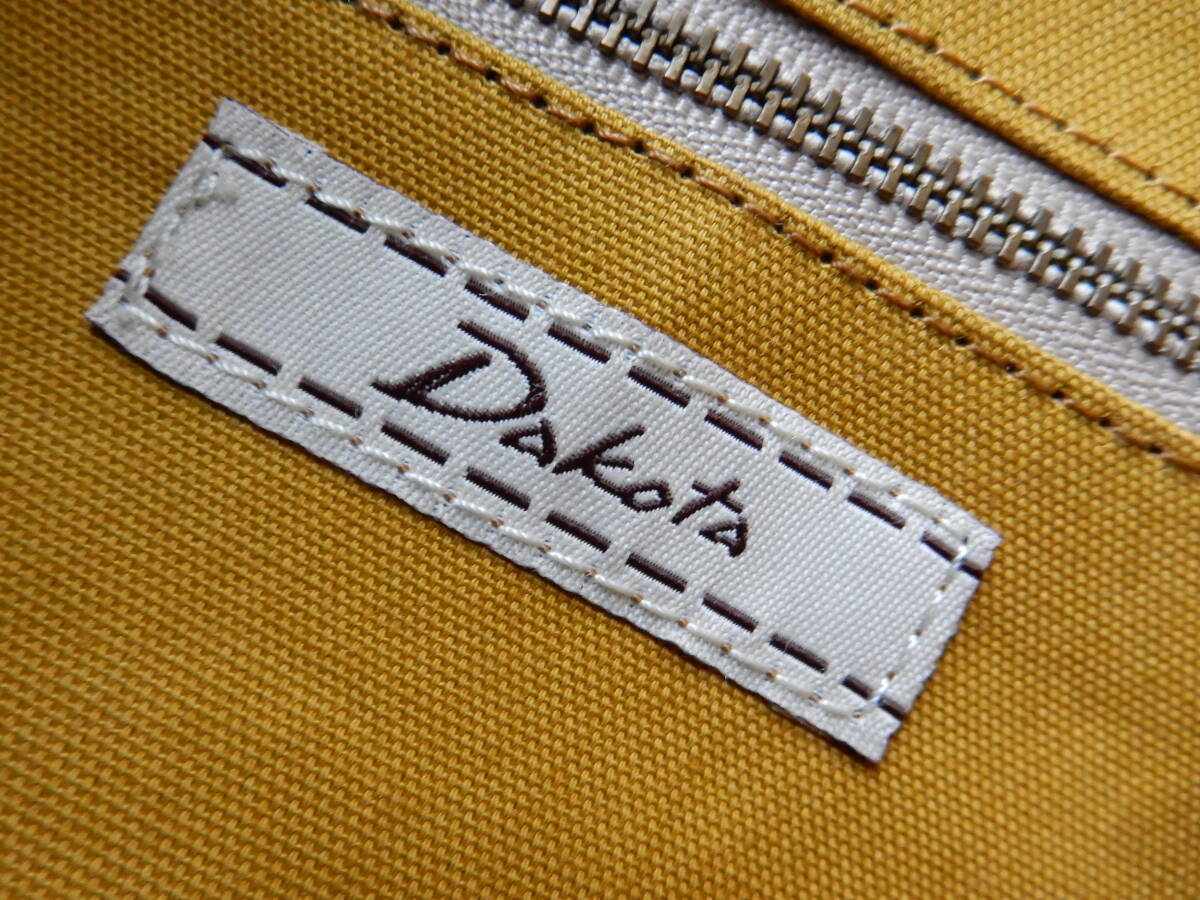 本革☆Dakota(ダコタ)☆A4対応☆レザートートバッグ　キャメル(金具/真鍮色)_画像10