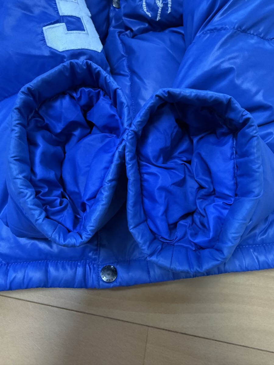 Polo by Ralph Lauren ポロ バイ ラルフローレン ダウンジャケット ビックポニー フード付き キッズ 男の子140サイズ ブルー_画像9