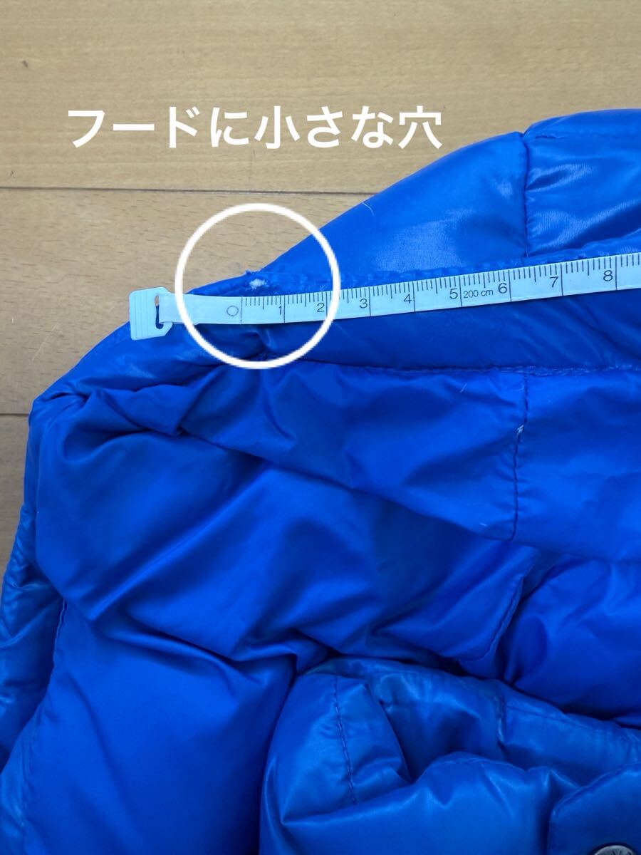 Polo by Ralph Lauren ポロ バイ ラルフローレン ダウンジャケット ビックポニー フード付き キッズ 男の子140サイズ ブルー_画像10