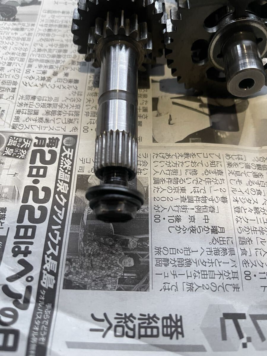 【2017年ミニろく2st85クラス優勝エンジンから取り外し】nsr80 nsr50 ミッション_画像3