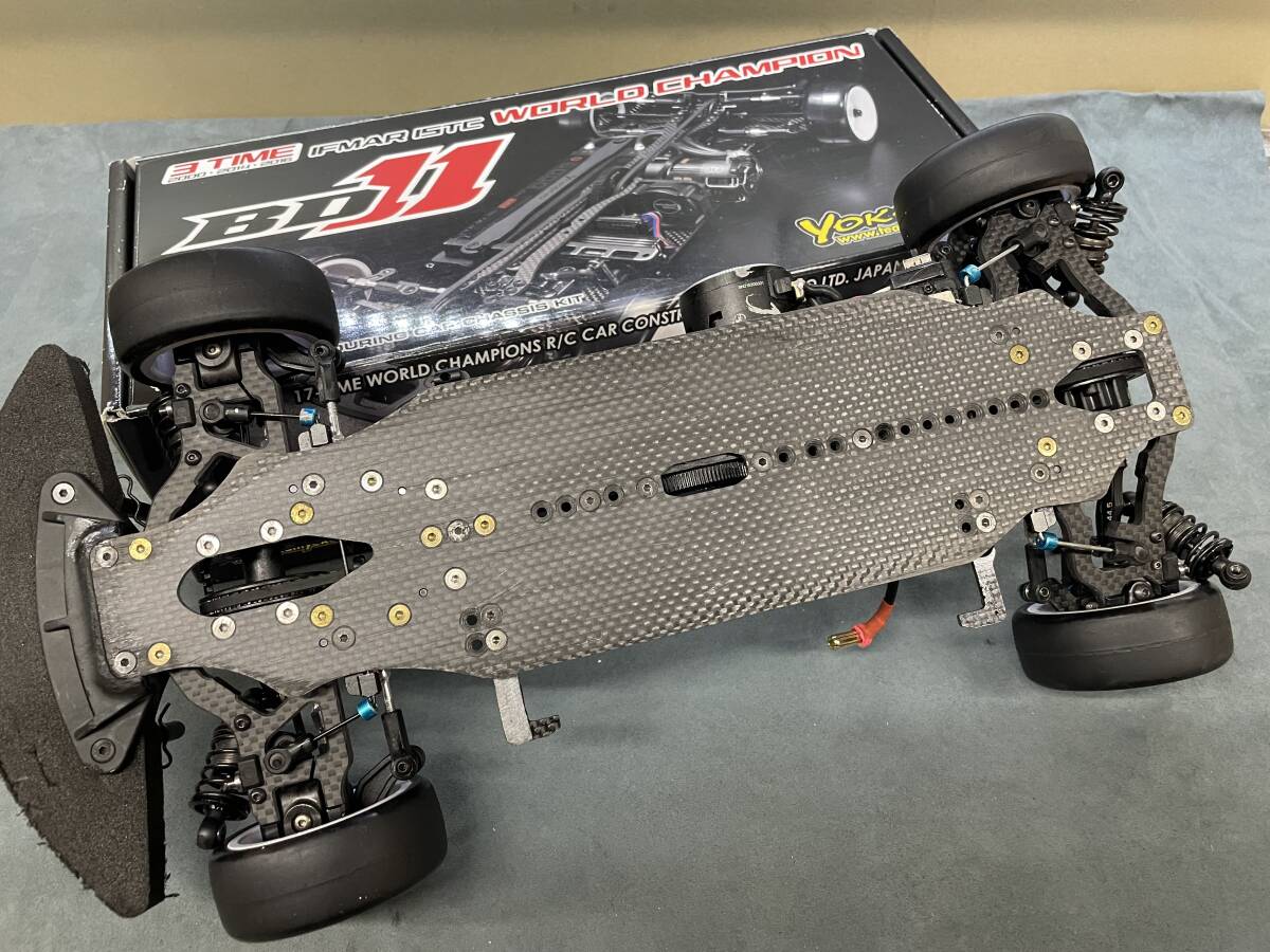 ヨコモ BD11 シャーシキット ESCモーターつき オプション スペアパーツ多数あります YOKOMO_画像2