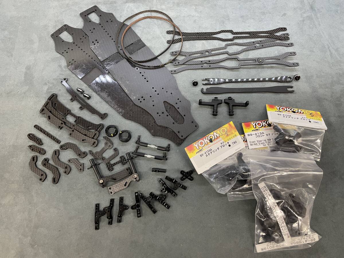 ヨコモ BD11 シャーシキット ESCモーターつき オプション スペアパーツ多数あります YOKOMO_画像4