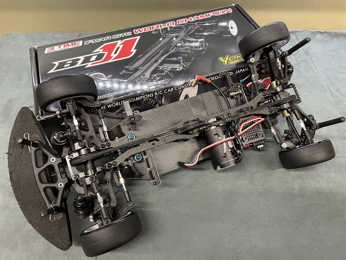 ヨコモ BD11 シャーシキット ESCモーターつき オプション スペアパーツ多数あります YOKOMO_画像1