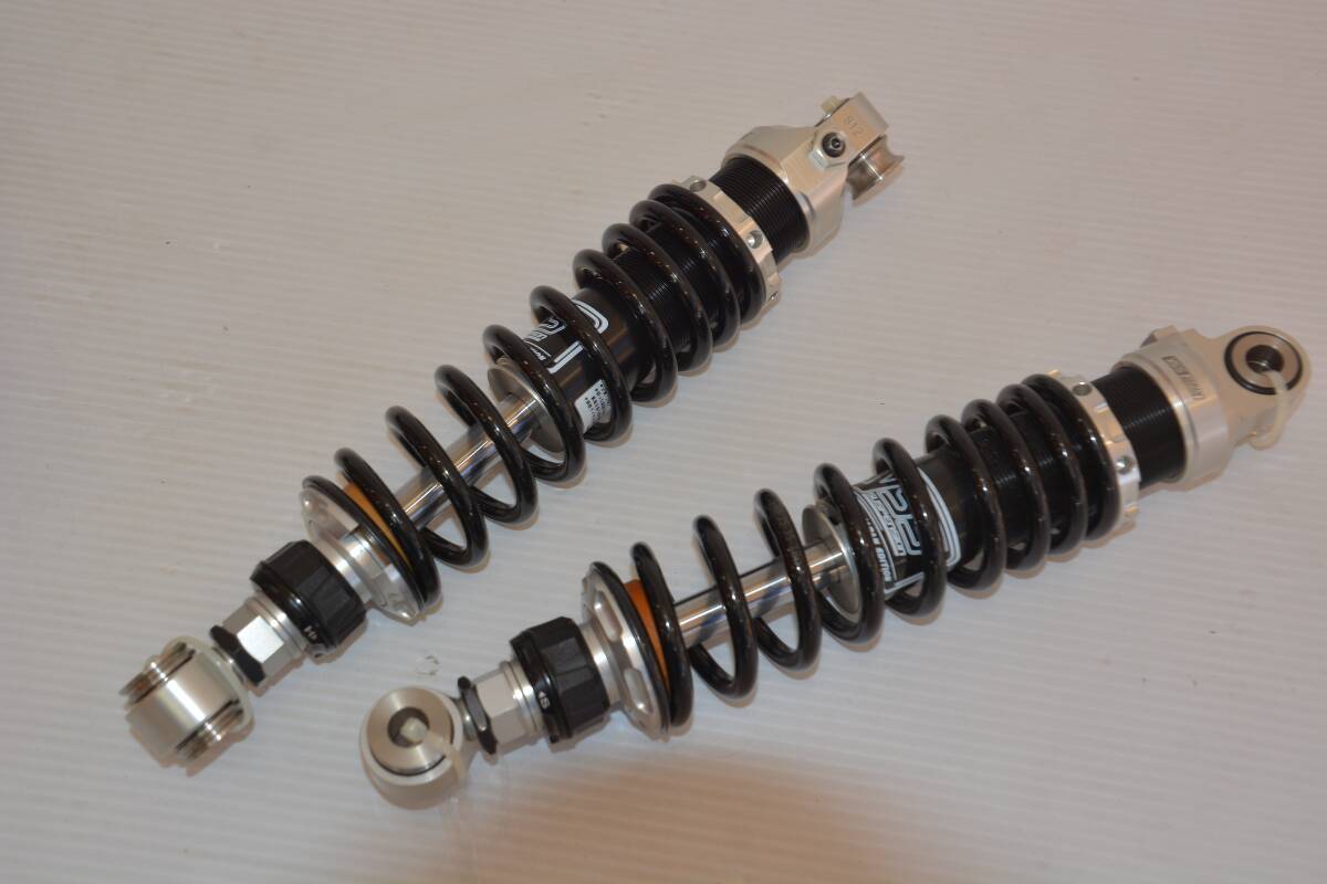 希少 VRSC VRSCDX YSS PMC Z366アジャスタブルサス 新品 RZ366-320TRJ-10-88 ナイトロッドSPL Vロッド VRSCA 320mm 車高調付き_画像10