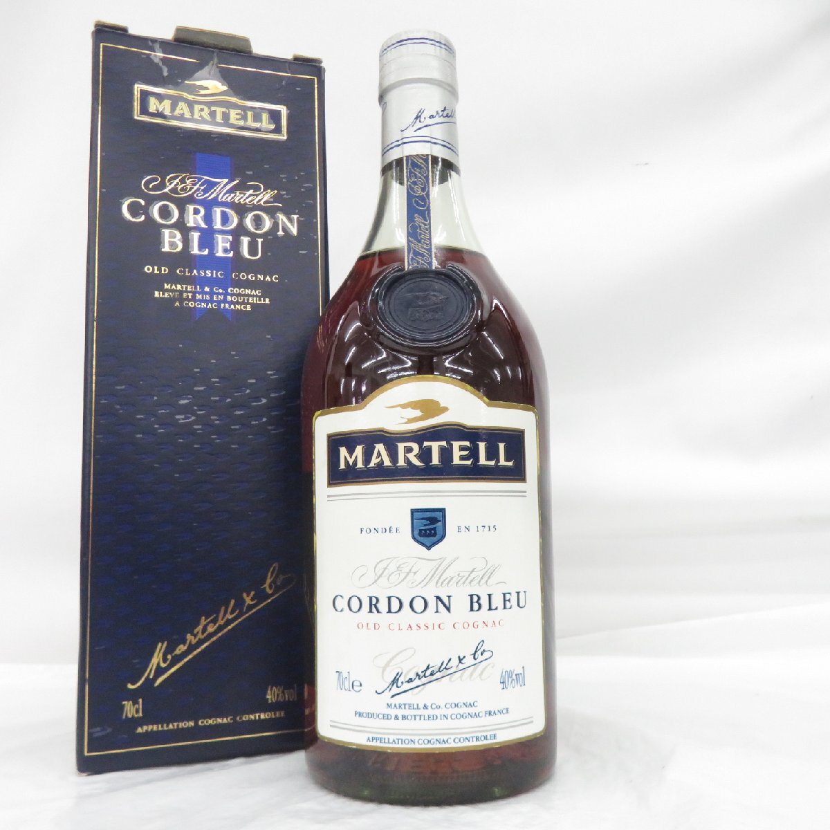 [ не . штекер ]MARTELL Martell koru Don голубой Old Classic бренди 700ml 40% с ящиком 903345510 1123