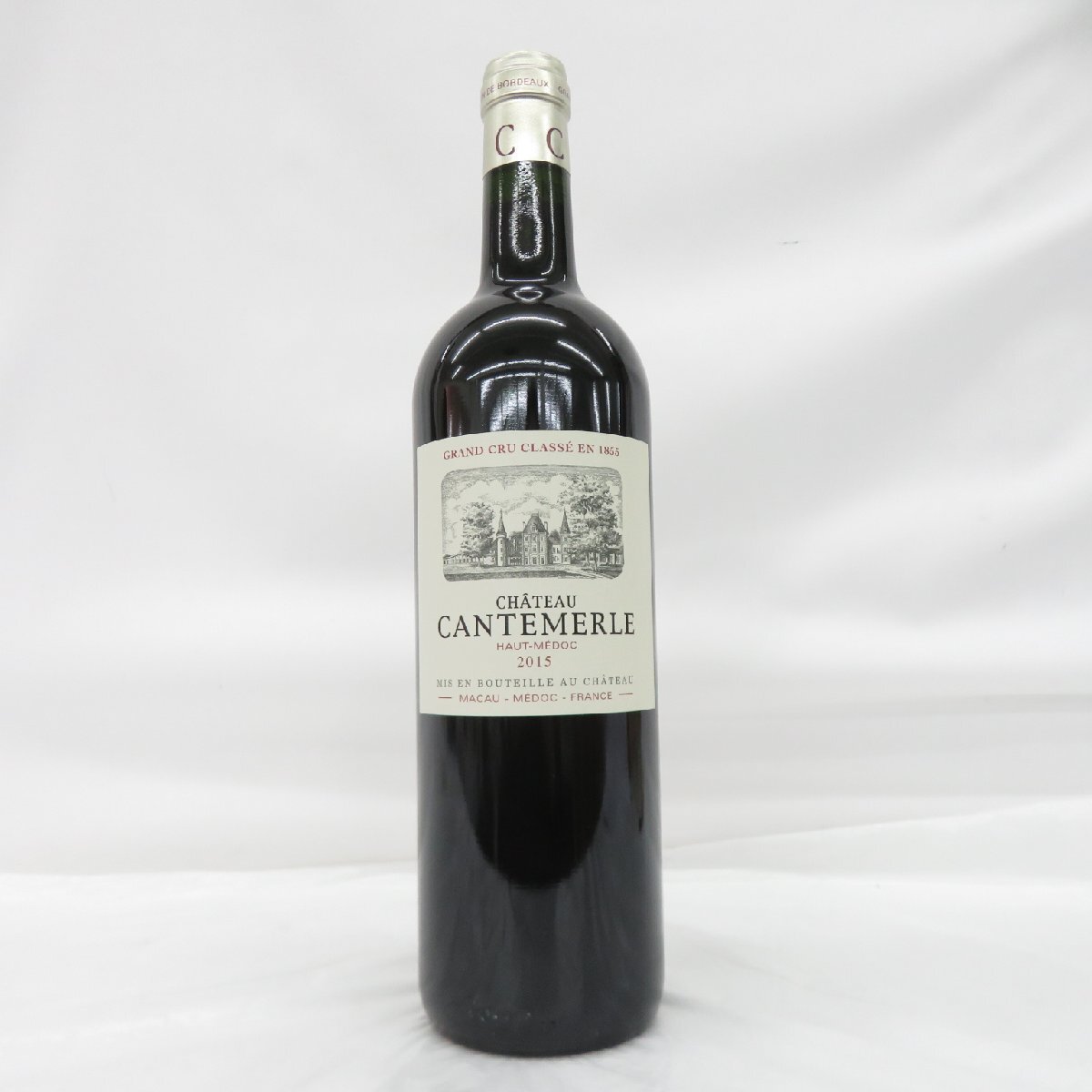 [ не . штекер ]CHATEAU CANTEMERLE автомобиль to-* can tome Lulu 2015 красный вино 750ml 13% 11976592 1124