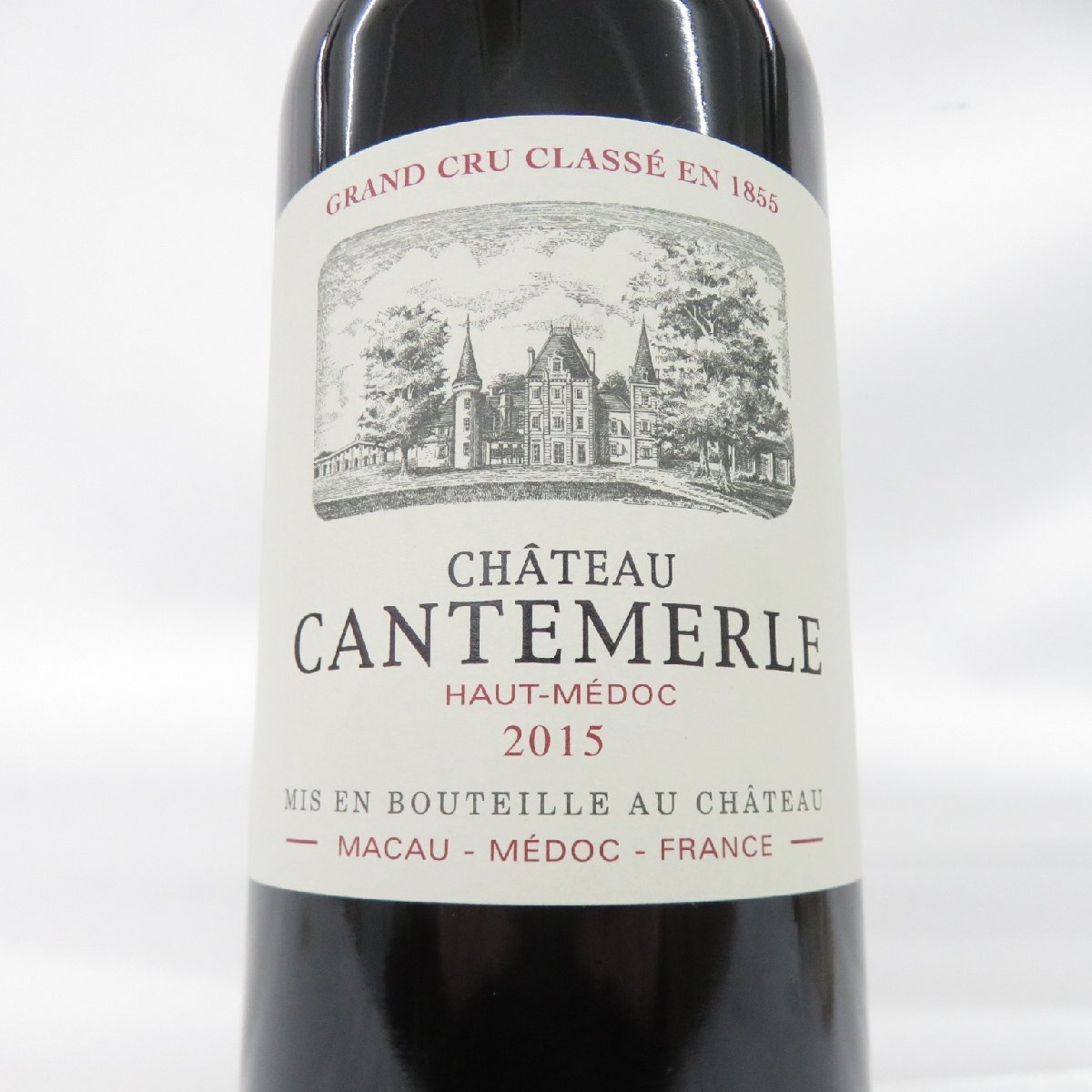[ не . штекер ]CHATEAU CANTEMERLE автомобиль to-* can tome Lulu 2015 красный вино 750ml 13% 11976592 1124
