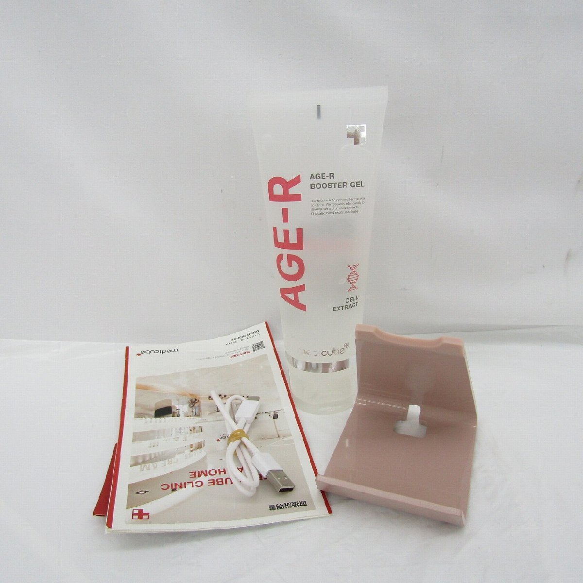 1 иен ~[ б/у товар ]APR JAPAN medicubemeti Cube EMS прекрасный лицо контейнер ME-AGE-R-01p обод rose розовый 11964498 1125