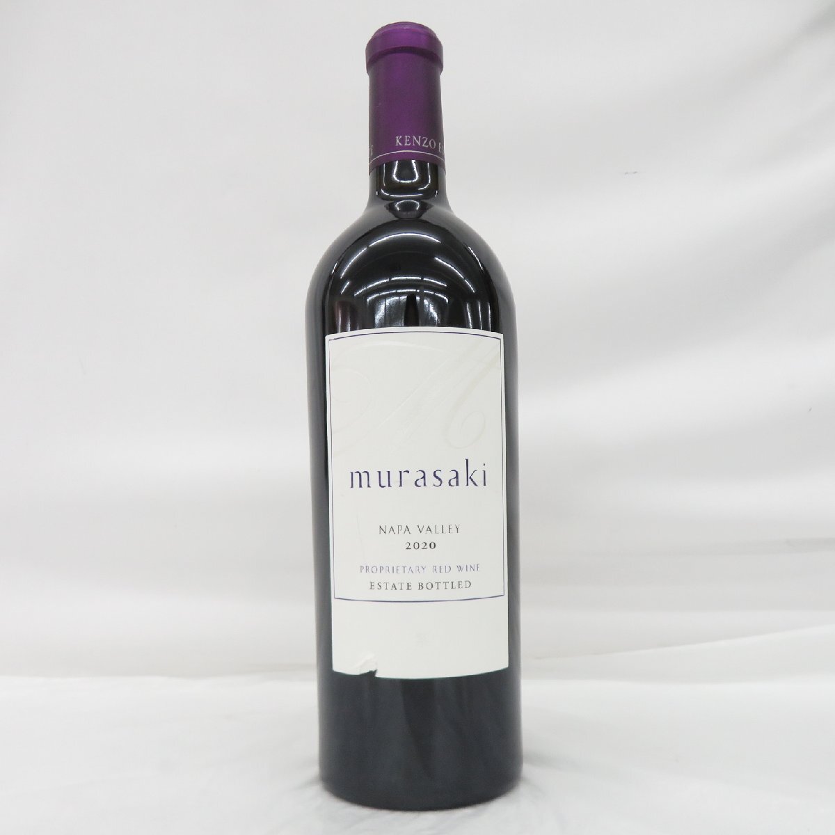 【未開栓】KENZO ESTATE ケンゾー エステート 紫 murasaki 2020 赤 ワイン 750ml 15.2% 11979330 1128_画像1