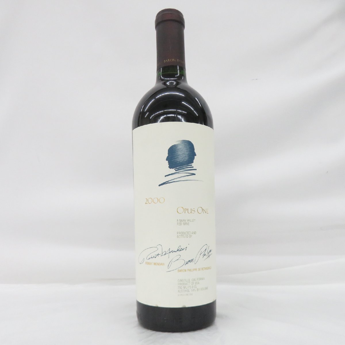 【未開栓】OPUS ONE オーパスワン 2000 赤 ワイン 750ml 14% 11982165 1130_画像1