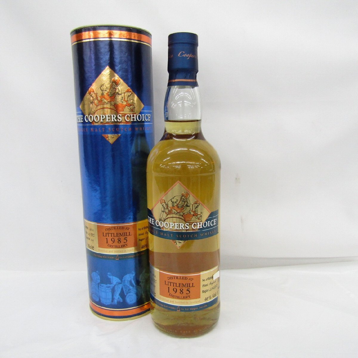 【未開栓】COOPER'S CHOICE ザ・クーパーズチョイス リトルミル 27年 1985‐2012 ウイスキー 700ml 46% 箱付 11982785 1130_画像1