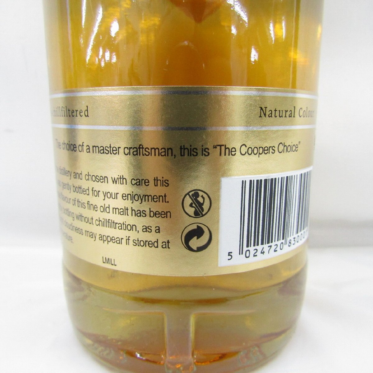【未開栓】COOPER'S CHOICE ザ・クーパーズチョイス リトルミル 27年 1985‐2012 ウイスキー 700ml 46% 箱付 11982785 1130_画像6