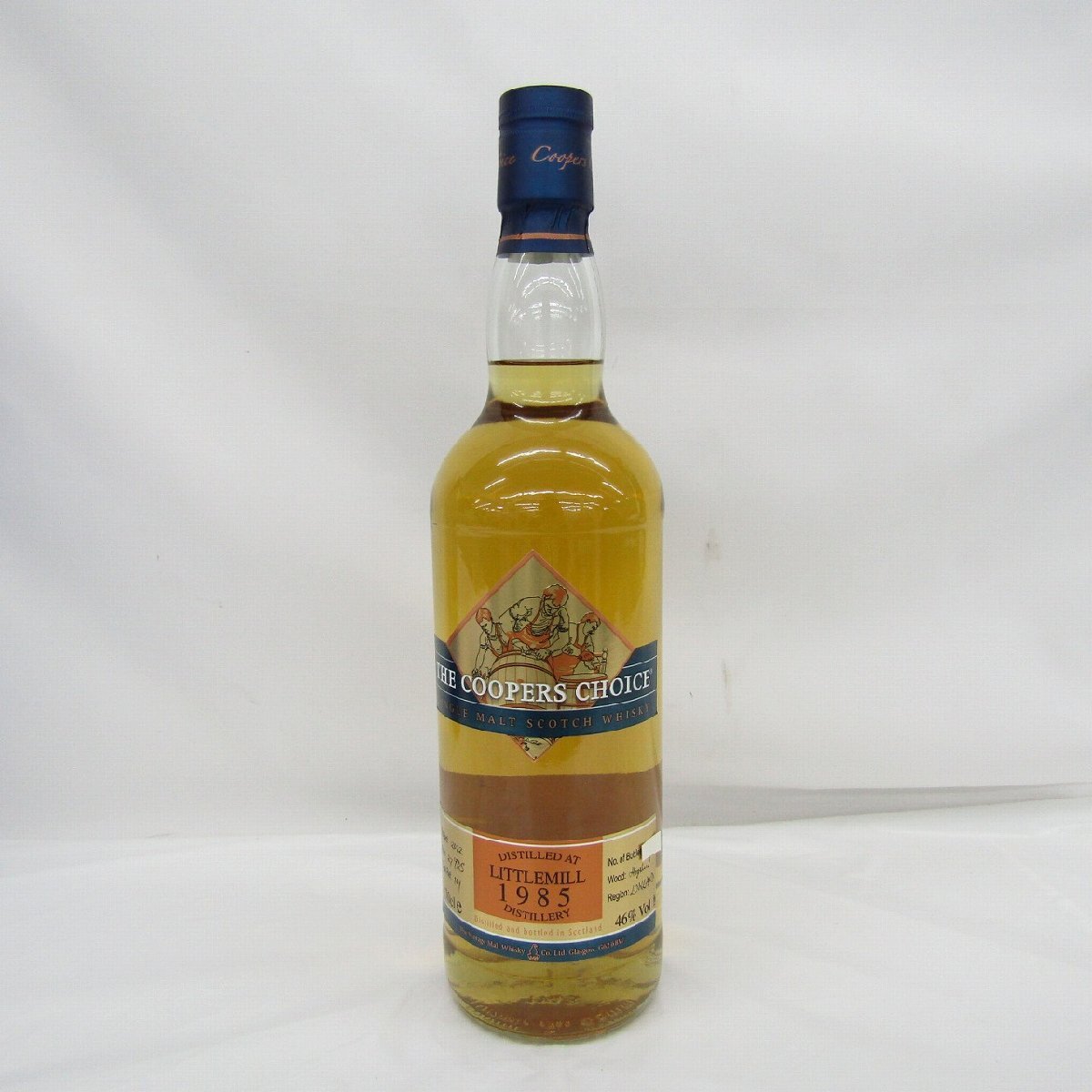 【未開栓】COOPER'S CHOICE ザ・クーパーズチョイス リトルミル 27年 1985‐2012 ウイスキー 700ml 46% 箱付 11982785 1130_画像2