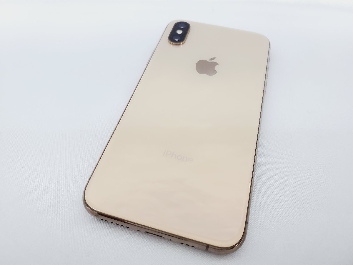 1 иен ~[ б/у товар ]au by KDDIe- You смартфон Apple iPhone Xs 64GB MTAY2J/A Gold 0 *SIM разблокирован .11950767 1112