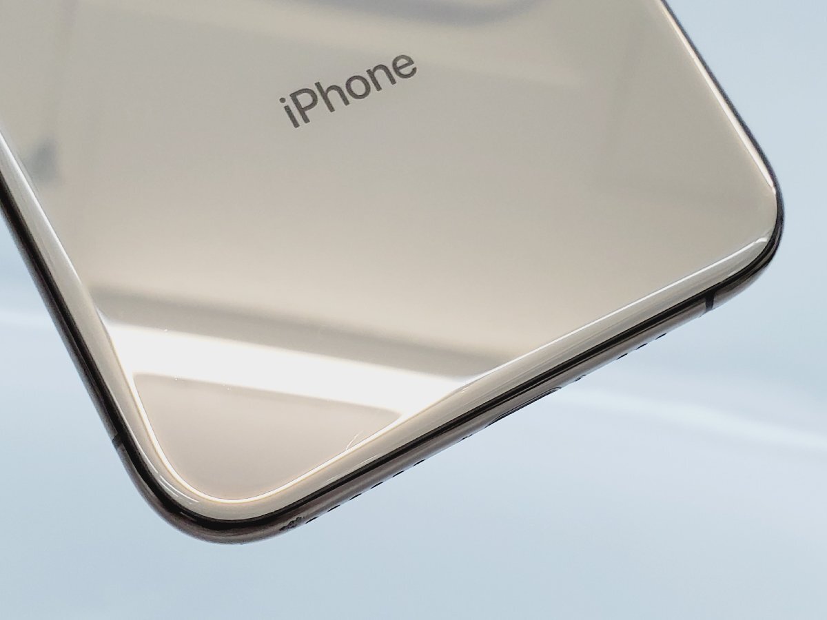1 иен ~[ б/у товар ]au by KDDIe- You смартфон Apple iPhone Xs 64GB MTAY2J/A Gold 0 *SIM разблокирован .11950767 1112